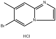 6-Bromo-7-methylimidazo[1,2-a]pyridine, HCl Structural