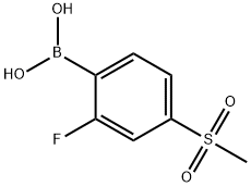 2-Fluoro-4-methylsulfonylphenylboronic acid