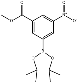 Methyl 3-nitro-5-(4,4,5,5-tetramethyl-1,3,2-dioxaborolan-2-yl)benzoate