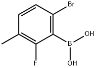 6-Bromo-2-fluoro-3-methylphenylboronic acid