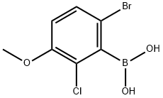 6-Bromo-2-chloro-3-methoxyphenylboronic acid