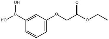 Ethyl (3-boronophenoxy)acetate Structural