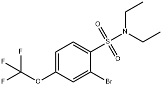 2-Bromo-N,N-diethyl-4-(trifluoromethoxy)benzenesulfonamide