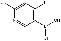 4-Bromo-6-chloropyridine-3-boronic acid,4-Bromo-2-chloropyridine-5-boronic acid