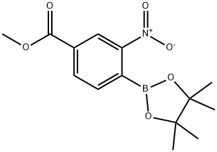 Methyl 3-nitro-4-(4,4,5,5-tetramethyl-1,3,2-dioxaborolan-2-yl)benzoate