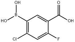 5-Borono-4-chloro-2-fluorobenzoic acid