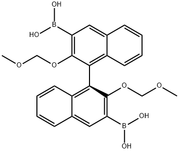 2,2'-Bis(methoxymethoxy)-1,1'-binaphthyl-3,3'-diyldiboronic acid