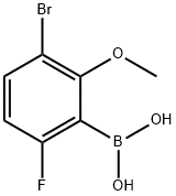 3-Bromo-6-fluoro-2-methoxyphenylboronic acid