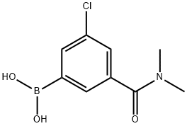 3-Chloro-5-(dimethylcarbamoyl)phenylboronic acid