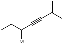 6-METHYL-6-HEPTEN-4-YN-3-OL Structural