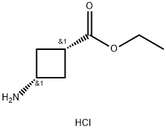 cis-3-Aminocyclobutanecarboxylic  acid  ethyl  ester  hydrochloride Structural