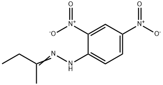 ETHYL METHYL KETONE 2,4-DINITROPHENYLHYDRAZONE Structural