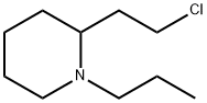 PIPERIDINE,2-(2-CHLOROETHYL)-1-PROPYL- Structural