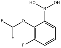 2-difluoromethoxy-3-fluoro-benzeneboronic acid