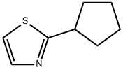 Thiazole,  2-cyclopentyl- Structural