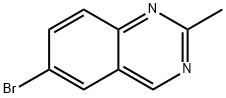 6-BROMO-2-METHYLQUINAZOLINE Structural