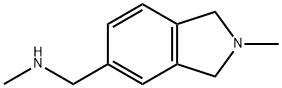 N-METHYL-1-(2-METHYL-2,3-DIHYDRO-1H-ISOINDOL-5-YL)METHANAMINE Structural