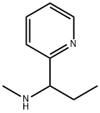 N-METHYL-1-PYRIDIN-2-YLPROPAN-1-AMINE Structural