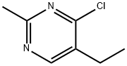 4-chloro-5-ethyl-2-methylpyrimidine Structural