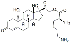 hydrocortisone-21-lysinate Structural