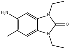 5-AMINO-1,3-DIETHYL-6-METHYL-1,3-DIHYDRO-2H-BENZIMIDAZOL-2-ONE Structural