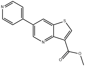 METHYL 6-(PYRIDIN-4-YL)THIENO[3,2-B]PYRIDINE-3-CARBOXYLATE