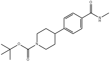 1-N-BOC-4-(4-METHYLCARBAMOYLPHENYL)PIPERIDINE