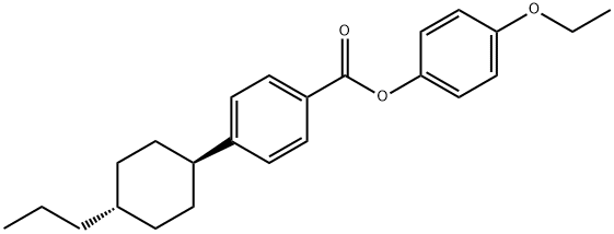 4-Ethoxylphenyl-4'-Trans-Propylcyclohexylbenzoate Structural