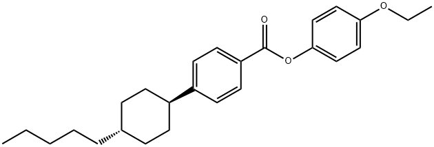 4-Ethoxylphenyl-4'-Trans-Pentylcyclohexylbenzoate Structural