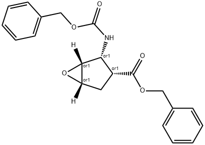 BENZYL (1R*,2R*,3R*,5S*)-2-(BENZYLOXYCARBONYLAMINO)-6-OXA-BICYCLO[3.1.0]HEXANE-3-CARBOXYLATE