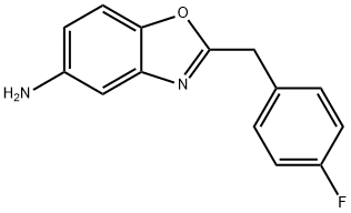 2-(4-fluorobenzyl)-1,3-benzoxazol-5-amine