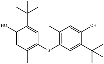 4,4'-Thiobis(6-tert-butyl-m-cresol) Structural