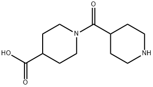 1-(4-PIPERIDINYLCARBONYL)-4-PIPERIDINECARBOXYLIC ACID Structural