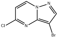 3-BROMO-5-CHLOROPYRAZOLO[1,5-A]PYRIMIDINE Structural