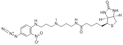 N-(4-AZIDO-2-NITROPHENYL)-N'-(3-BIOTINYLAMINO-PROPYL)-N'-METHYL-1,3-PROPANEDIAMINE ACETATE SALT