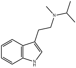 N-METHYL-N-ISOPROPYLTRYPTAMINE(MIPT) Structural