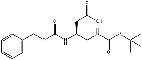 Z-D-DBU(BOC)-OH Structural