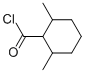 Cyclohexanecarbonyl chloride, 2,6-dimethyl- (9CI) Structural