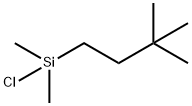 (3,3-DIMETHYLBUTYL)DIMETHYLCHLOROSILANE Structural