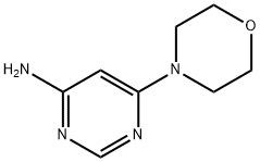 4-AMINO-6-MORPHOLINOPYRIMIDINE Structural