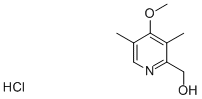 3,5-DIMETHYL-4-METHOXY-2-PYRIDINE Structural