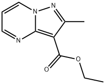 ETHYL 2-METHYLPYRAZOLO[1,5-A]PYRIMIDINE-3-CARBOXYLATE Structural