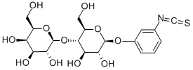 BETA-D-LACTOPYRANOSYLPHENYL ISOTHIOCYANATE Structural