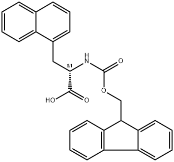 (S)-N-Fmoc-1-Naphthylalanine Structural