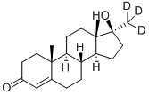 4-ANDROSTEN-17ALPHA-METHYL-D3-17BETA-OL-3-ONE Structural