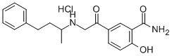 Labetalone hydrochloride Structural