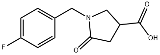 1-(4-FLUOROBENZYL)-5-OXO-3-PYRROLIDINECARBOXYLIC ACID