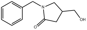 1-BENZYL-4-(HYDROXYMETHYL)PYRROLIDIN-2-ONE Structural