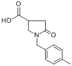 1-(4-METHYL-BENZYL)-5-OXO-PYRROLIDINE-3-CARBOXYLIC ACID Structural