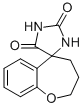 Spiro[1,3-diazolidine-5,5'-
2H,3H,4H-benzo[f]oxepane]-2,4-dione Structural